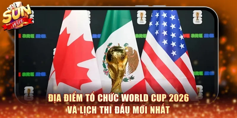 Địa điểm tổ chức World Cup 2026